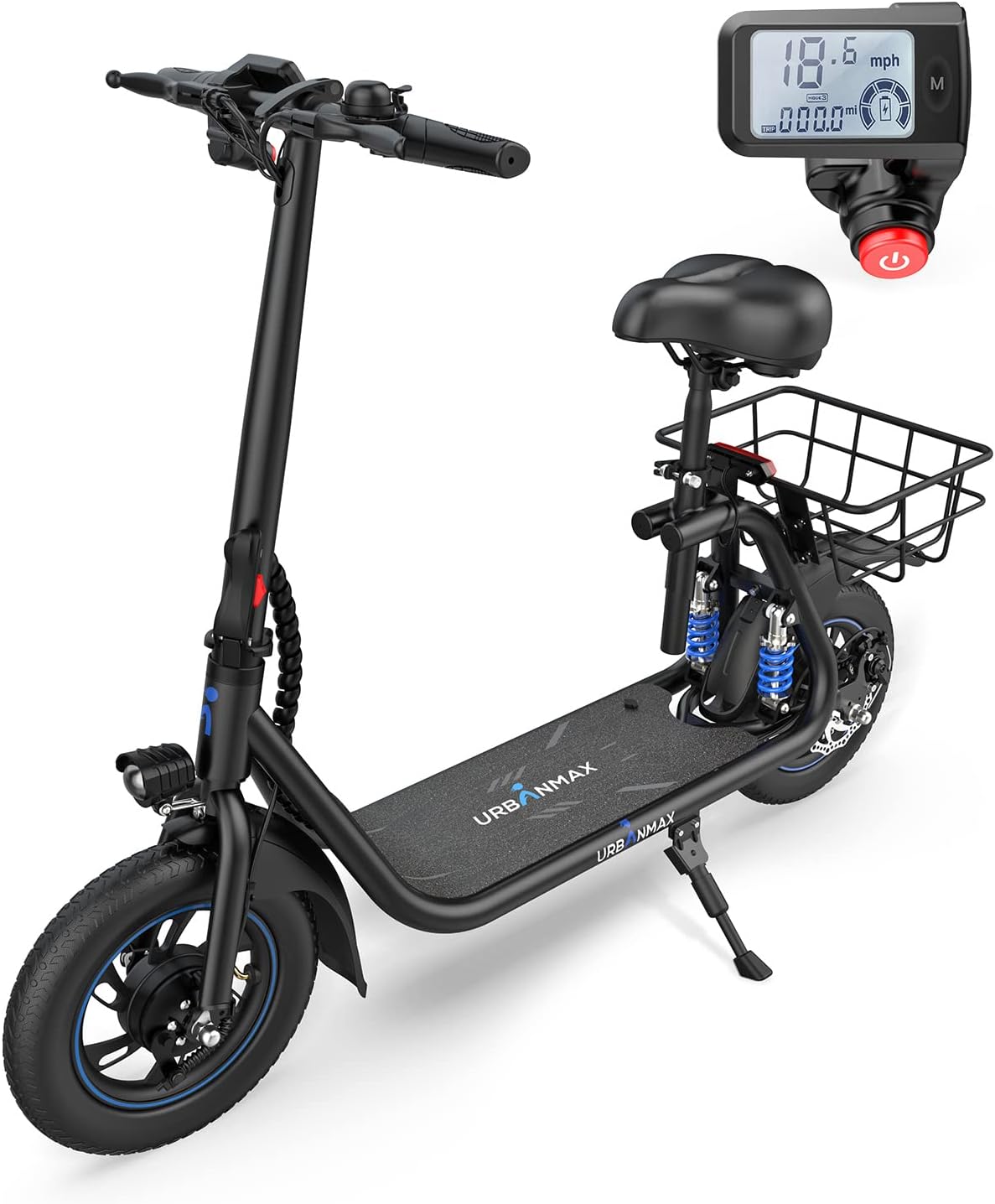 URBANMAX C1 Pro Electric Scooter with Seat