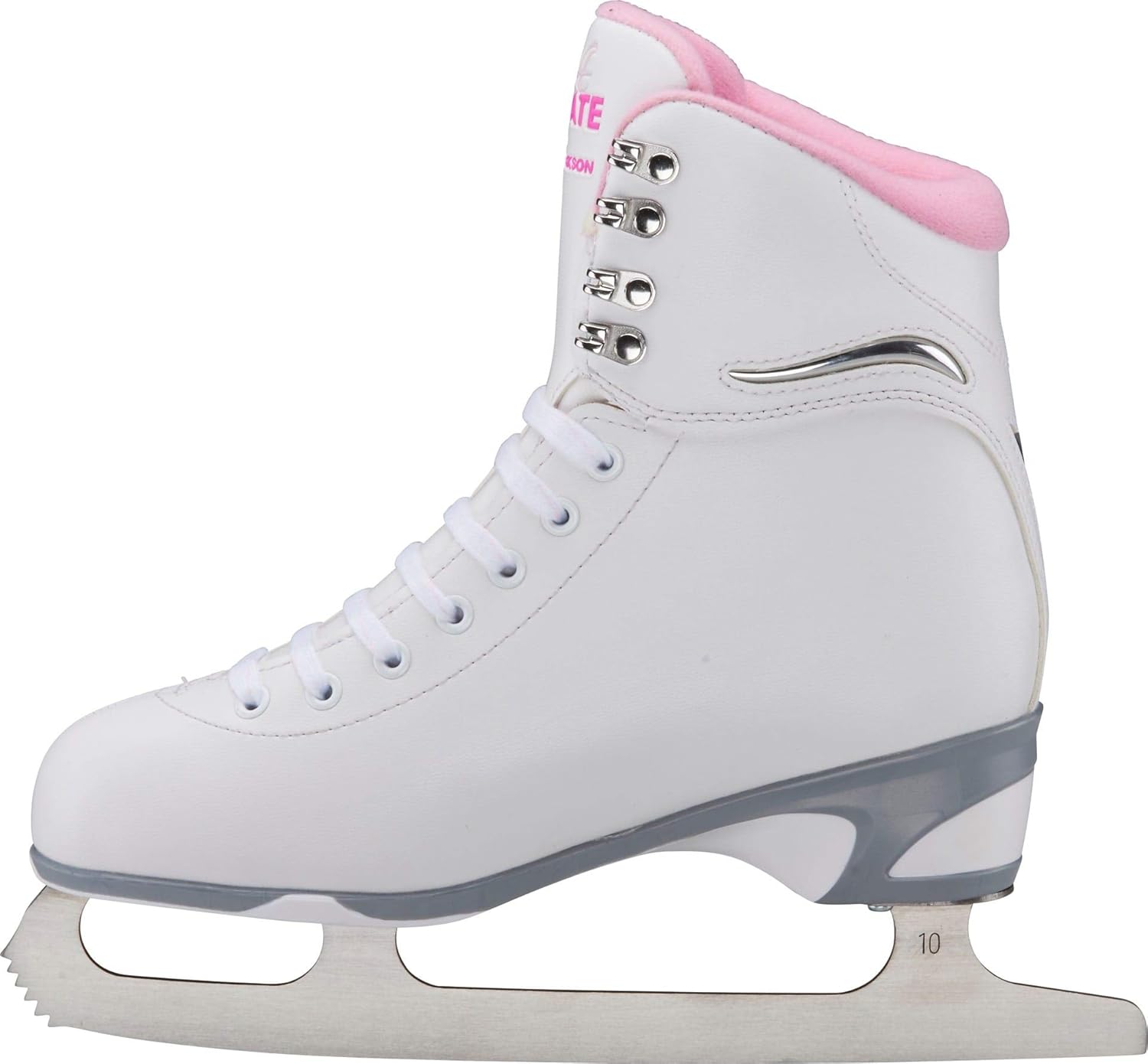 Jackson Ultima Finesse JS180 / JS181 / JS184 Figure Ice Skates for Women and Girls Bundle with Guardog Skate Guards, Jackson Skate Bag JL350 - Improved, JUST LAUNCHED 2020