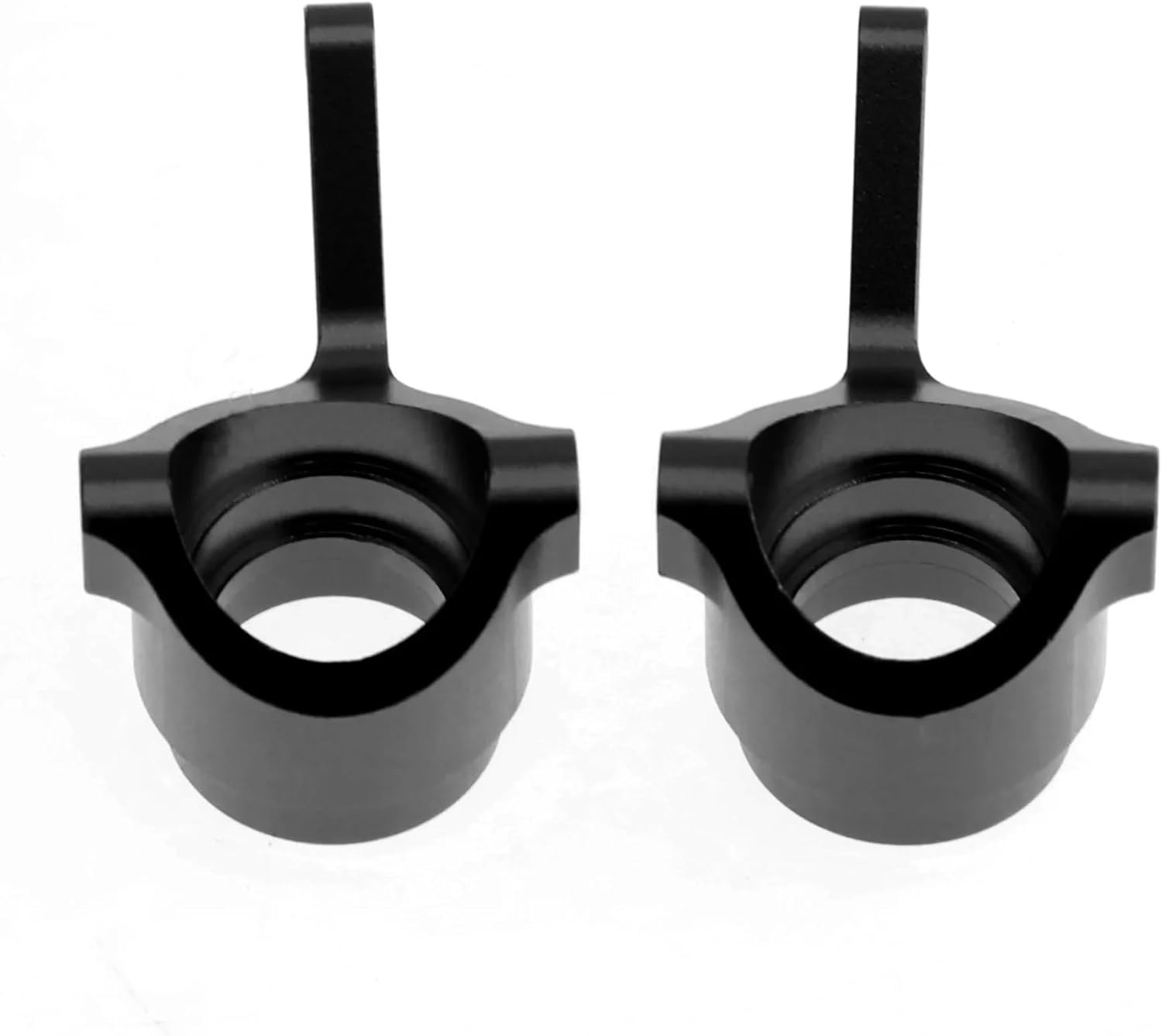 Steering Knuckle Models For ZD For Racing DBX-07 EX-07 DBX07 EX07 1/7 Metal Kit Steering Cup Assembly Motor Mount RC Car Upgrade Parts(Black,1 Set)