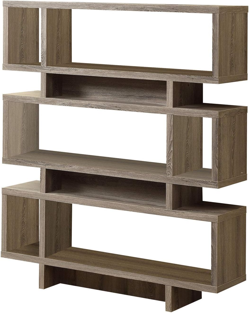 Monarch Specialties I 3251 Bookshelf, Bookcase, Etagere, 4 Tier, 55