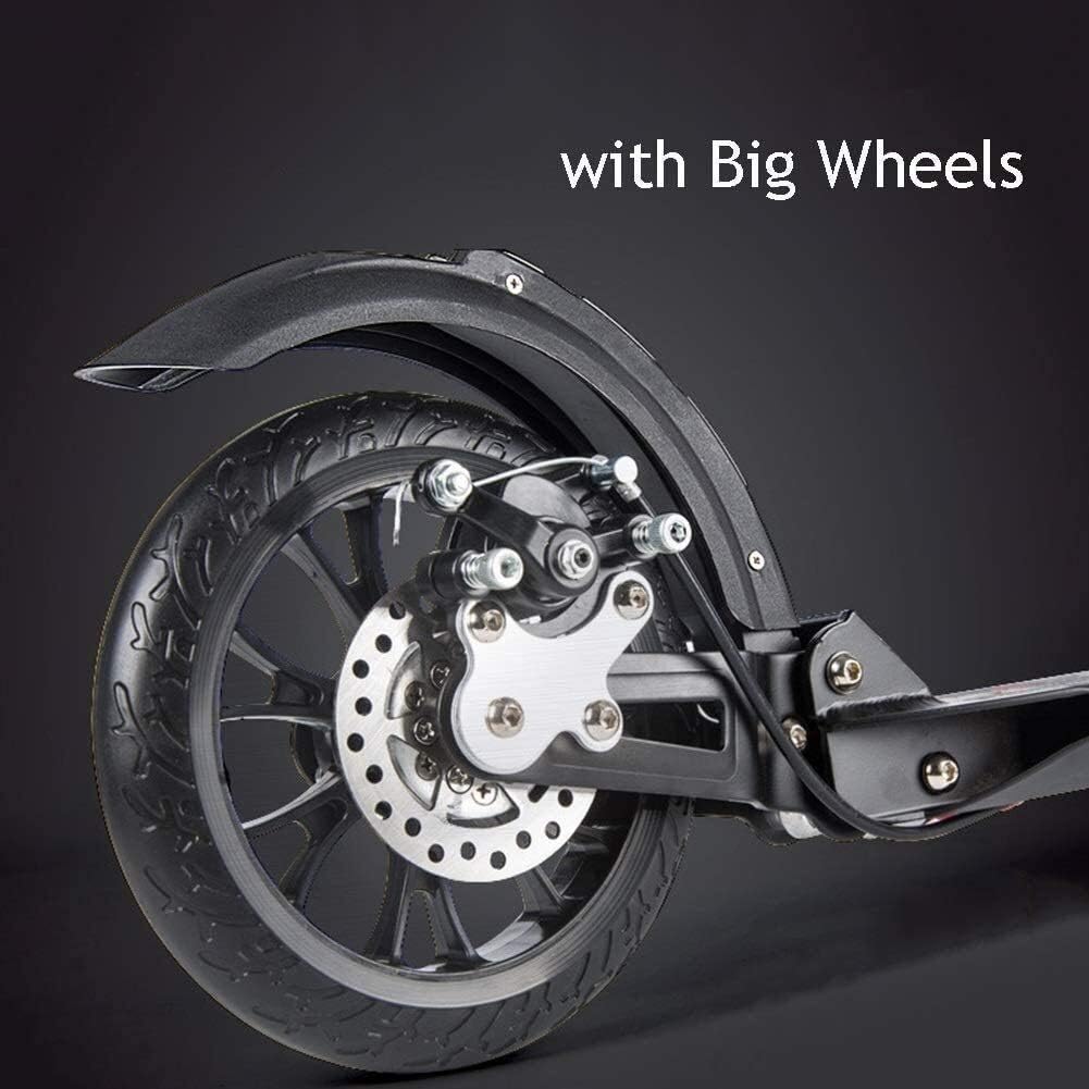 Scooters Kick Scooter for Adults Kids Adult Kick Scooters with Disc Brake - Foldable Commuter Scooters Birthday Gifts for Women/Men/Teens/Kids Non-Electric Up to 150kg (Color : B)