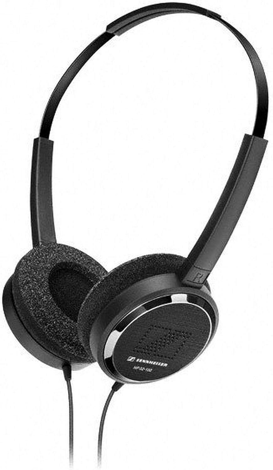 Sennheiser HP 02 On-Ear Headphones with Adjustable Headband and 39.37