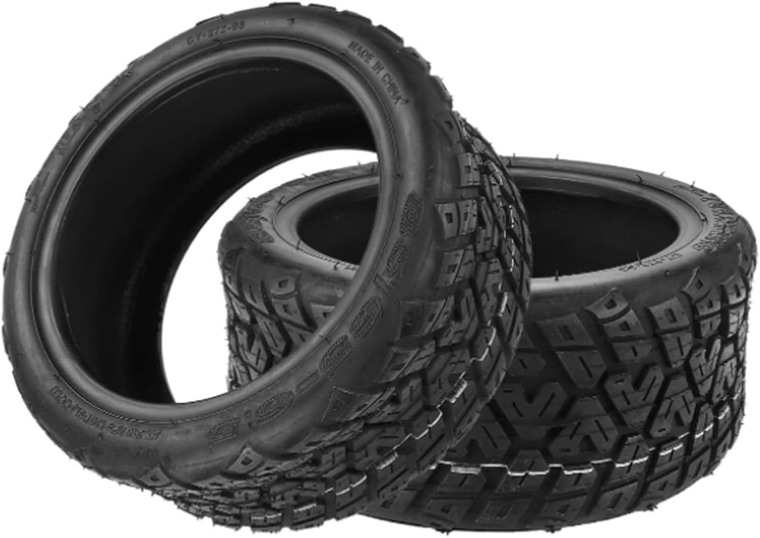 85/65-6.5 Tubeless Tire 10 Inch Off Road Tire Electric Scooter Accessories Wheel Replacement Part for Electric Scooter,One