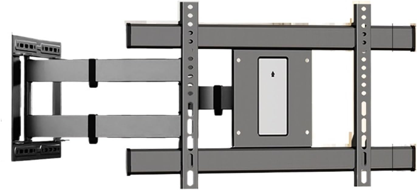 Suitable for 50-90 inches Ultra-Thin 90-Degree Telescopic Rotating TV mounting Bracket 55/65/75/85 inches Wall mounting Bracket