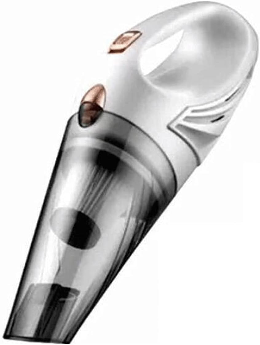 PacuM Hand held Vacuum Portable Vacuum Cleaner Car Handheld Vacuum Cleaner for Car Vacuum Cleaner Auto Vaccum Cleaners Wet Dry (Color : White)