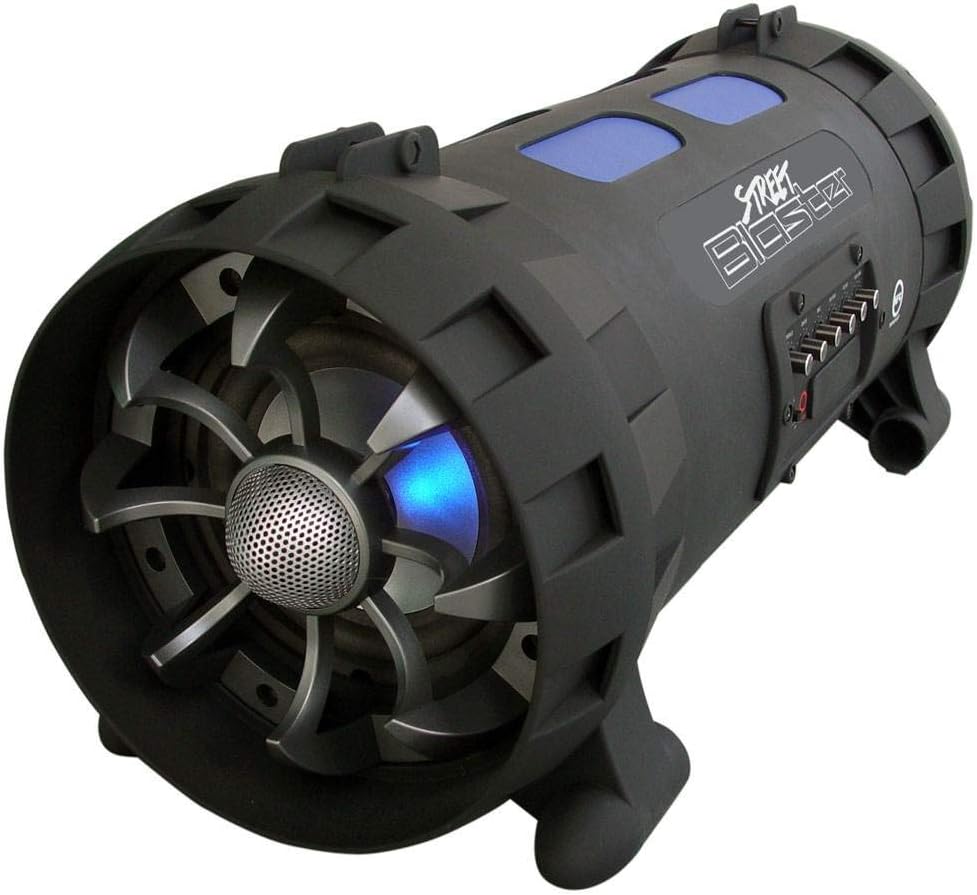 PYLE Street Blaster PBMSPG100 Rugged & Portable Bluetooth Wireless BoomBox