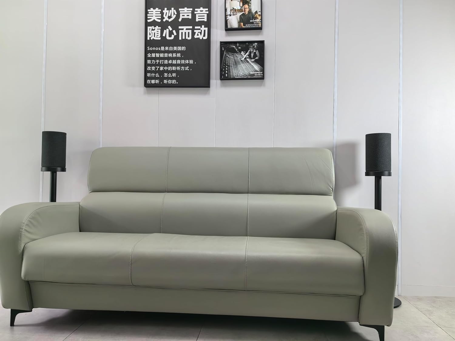 Speaker Stands Compatible with Sony SA-RS5 Home Surround Sound System(only Stand) The Speaker Floor Stand can Hide The Power Cord and is Made of Aluminum Alloy Material Black Pair