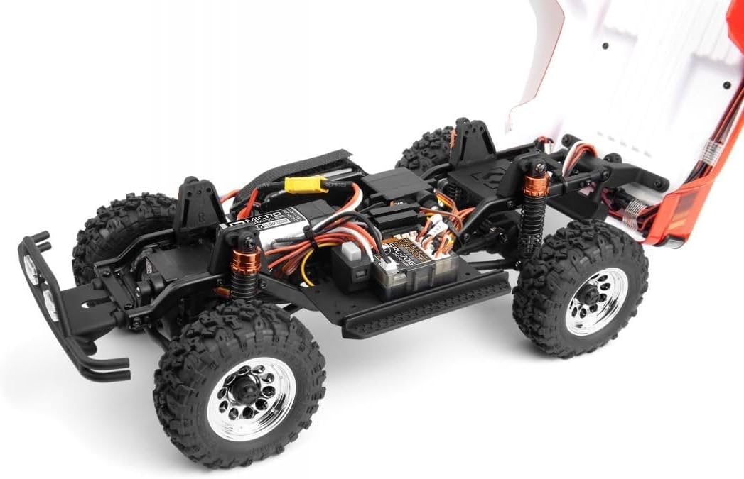 HPI Racing 160801 - Venture18 1985 Toyota Hilux 1/18 Crawler RTR, Red