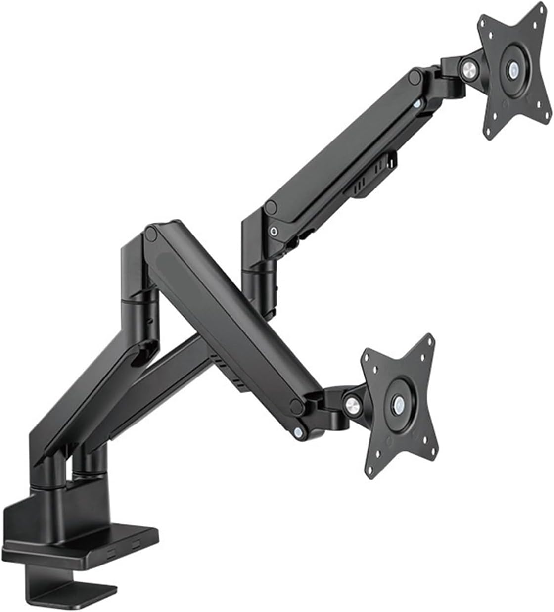 Computer Dual Monitor Bracket arm Mechanical Cantilever Desktop T16-2 Display Screen Pneumatic Lifting Base