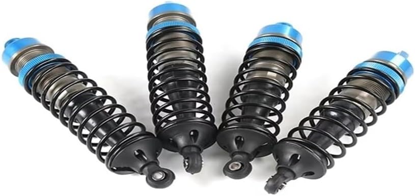 Rc Special Shock Absorber For Losi 5ive-t Dtt For Rovan LT V5 Kmx2 1/5 87003 For Spring Shock Absorber RC Car Tracked Vehicle Parts And Accessories Upgrade Replacement(Blue)