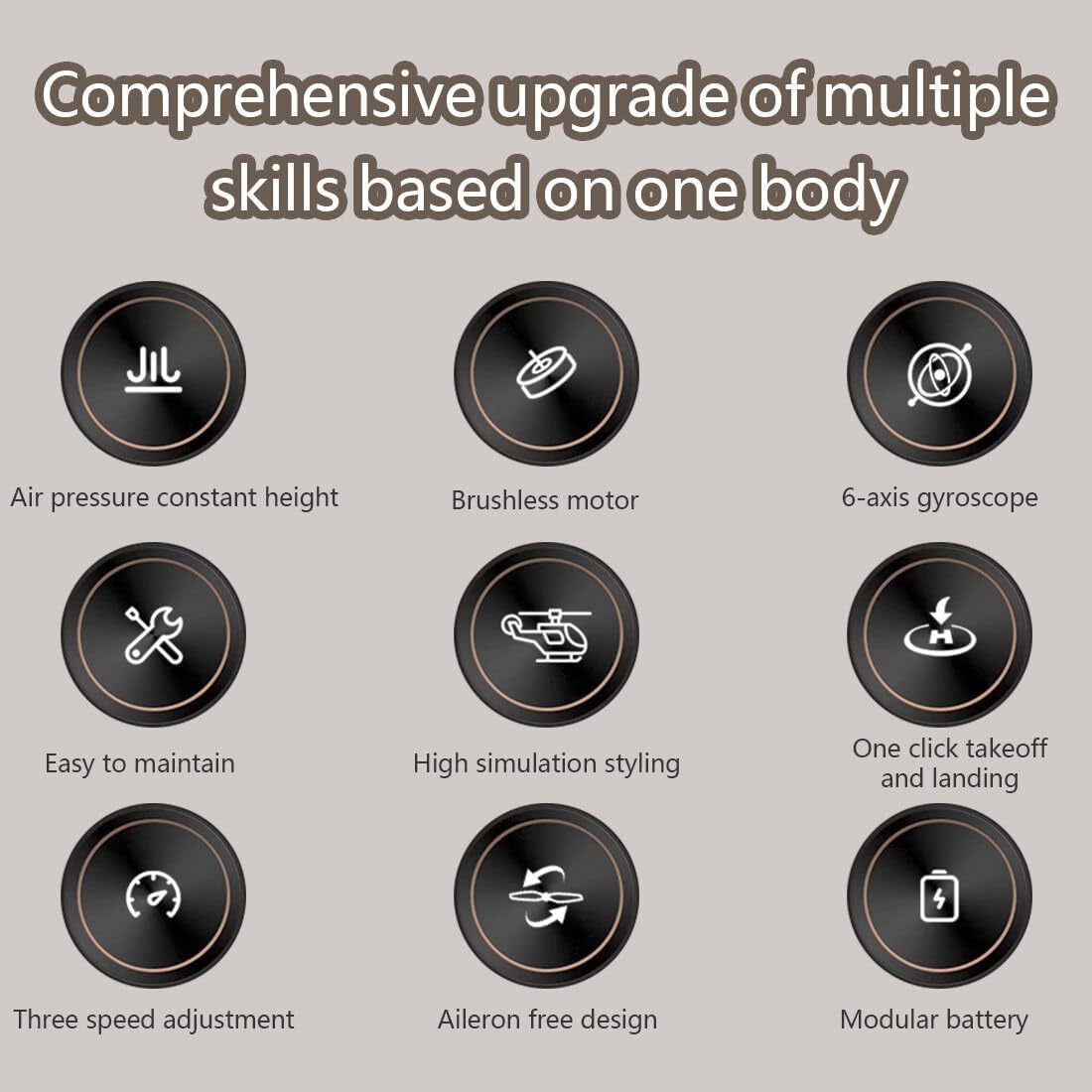 RC Helicopter, MD500 C189 Aircraft Model 1/28 2.4G 4CH Single-Rotor Helicopter Model (RTF Version)