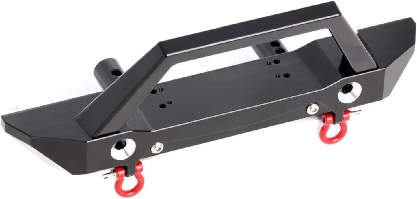 RC Accessories For Axial SCX6 1/6 Aluminum Front Bumper Set With Lamp Upgrades Parts Accessories RC For Racing Crawler Car Repair Replacement