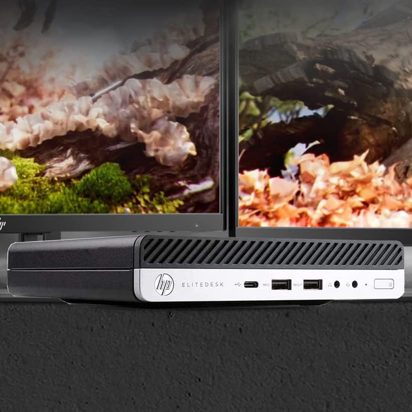 HP Micro Desktop Computer 800 G3 Elitedesk Mini Business PC, Intel Quad Core i5-6500T,16GB DDR4 RAM 256GB SSD,WiFi Type-C Port, New Wired Keyboard Mouse, Windows 11 64-bit (Renewed)…