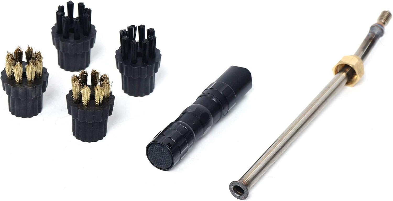 High Pressure Steam Cleaning Machine Handheld High Temperature Steam Cleaner 110V 1600W (BLACK)