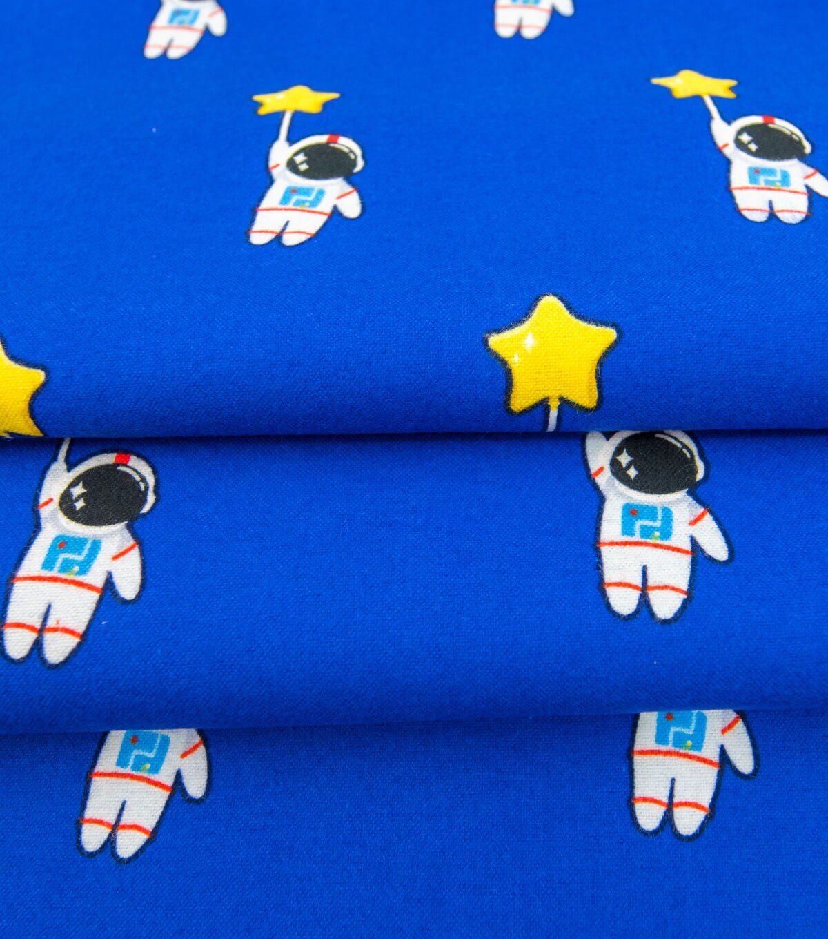 Star Astronaut Super Snuggle Flannel Fabric
