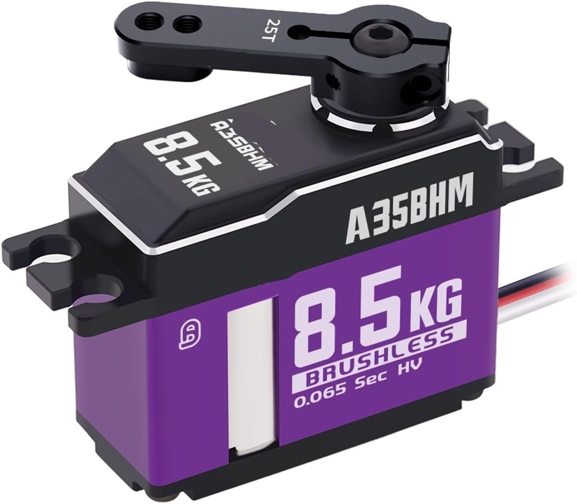 A35BHM High Speed ​​8.5KG Gear HV Brushless Programmable Digital Servo for 1/12 Scale(A35BHM 8.5KG Set 1)
