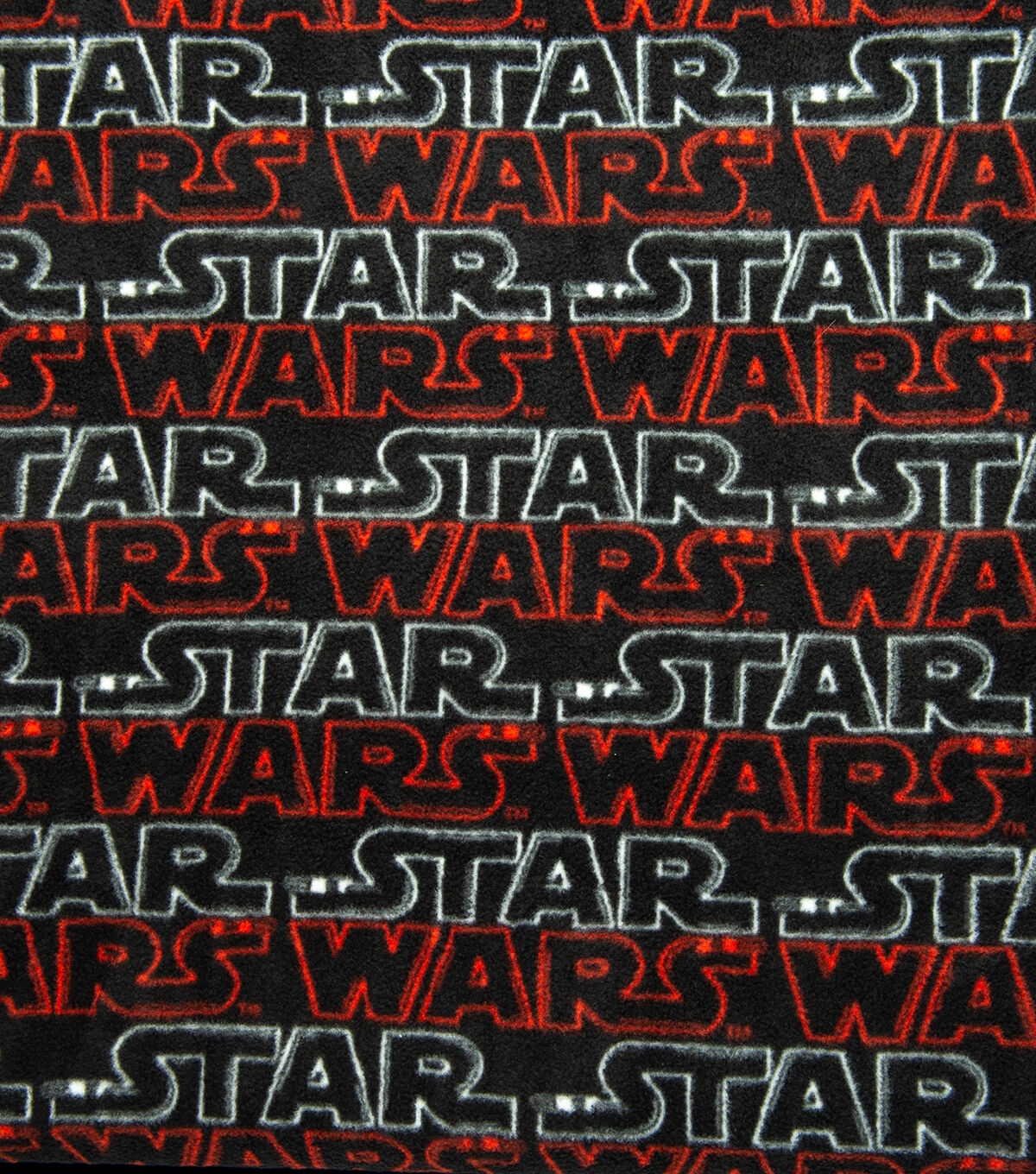 Star Wars Logo Light Saber Fleece Fabric
