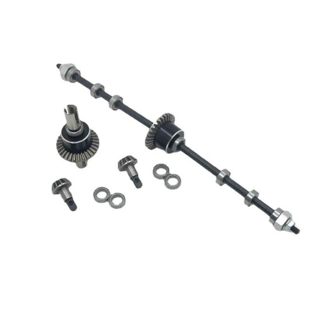 Feiyue 12428 12429 12423 12427 1 12 Scale RC Car Upgrade Parts Front Rear Differential Set Axle Shafts Compatible with 1 12 RC Models