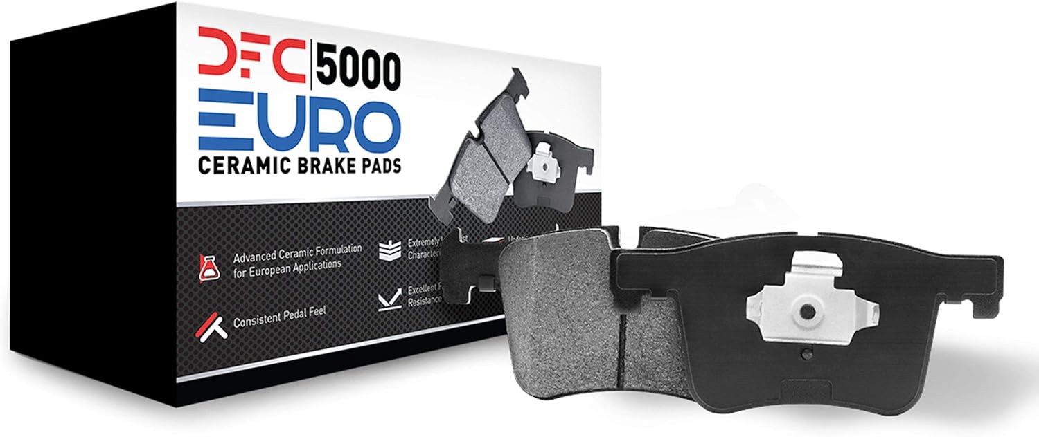 Dynamic Friction Company Brake Kit For 2016-2020 Lexus GS; 2015-2022 Lexus RC F| Front EURO 5000 Ceramic Brake Pads and Rotors Kit|Hardware included