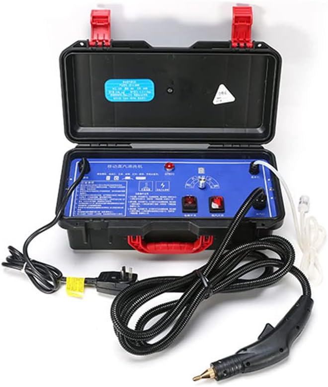 High Pressure Steam Cleaner,1600W Portable Steam Cleaning Machine with High Pressure Wash Function, Adjustable High Temperature Cleaning Tools for Kitchen Furniture Car