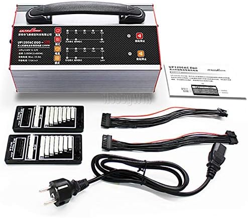 UP1200AC Duo Dual LiPo LiHV 6-12s Battery Charger for Big Drones