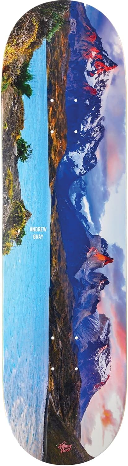 Th​e Killing Floor Gray Paragonia Deck 8.6 - Assembled AS Complete Skateboard