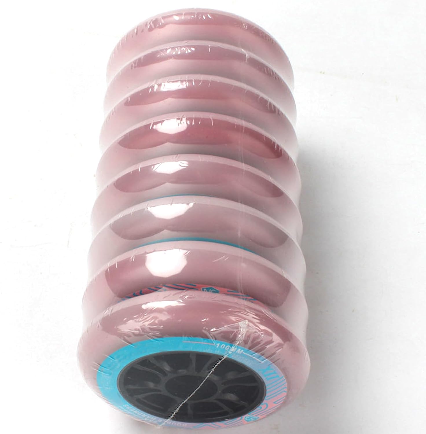 Inline Skate Wheels for Outdoor Indoor Inline Skate Replacement Wheel 90MM 100MM 110MM Big Wheel Professional Speed Inline Hardness 85A 8-Pack Pink