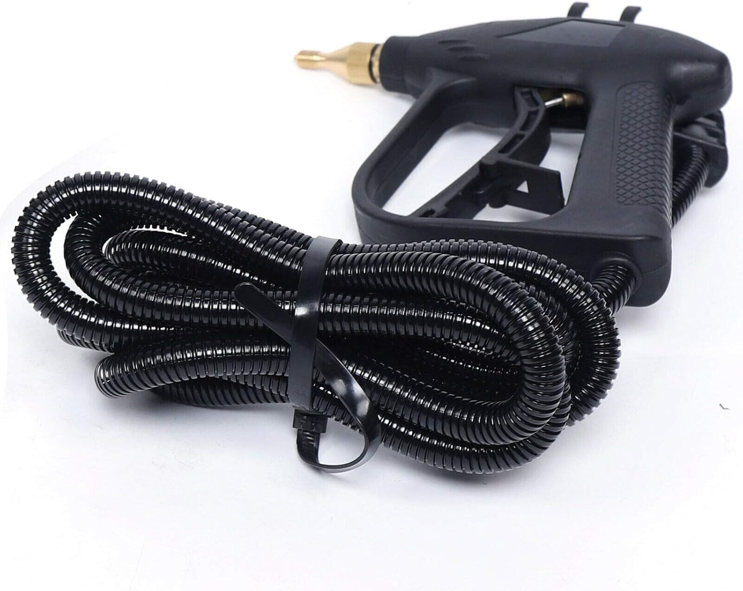 High Pressure Steam Cleaning Machine Handheld High Temperature Steam Cleaner 110V 1600W (BLACK)