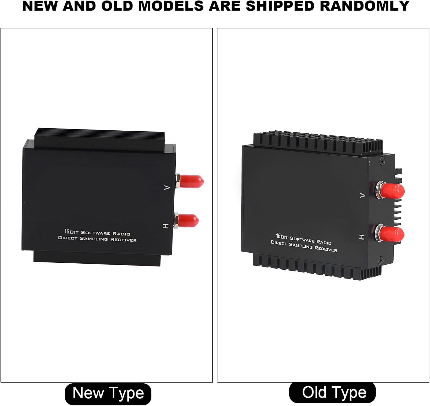 Software Radio Receiver SDR Module Transceivers Receiver RX888 MKII Aluminum Enclosure 1kHz-64MHz ATT VGA Adjustment -10dB to +33dB