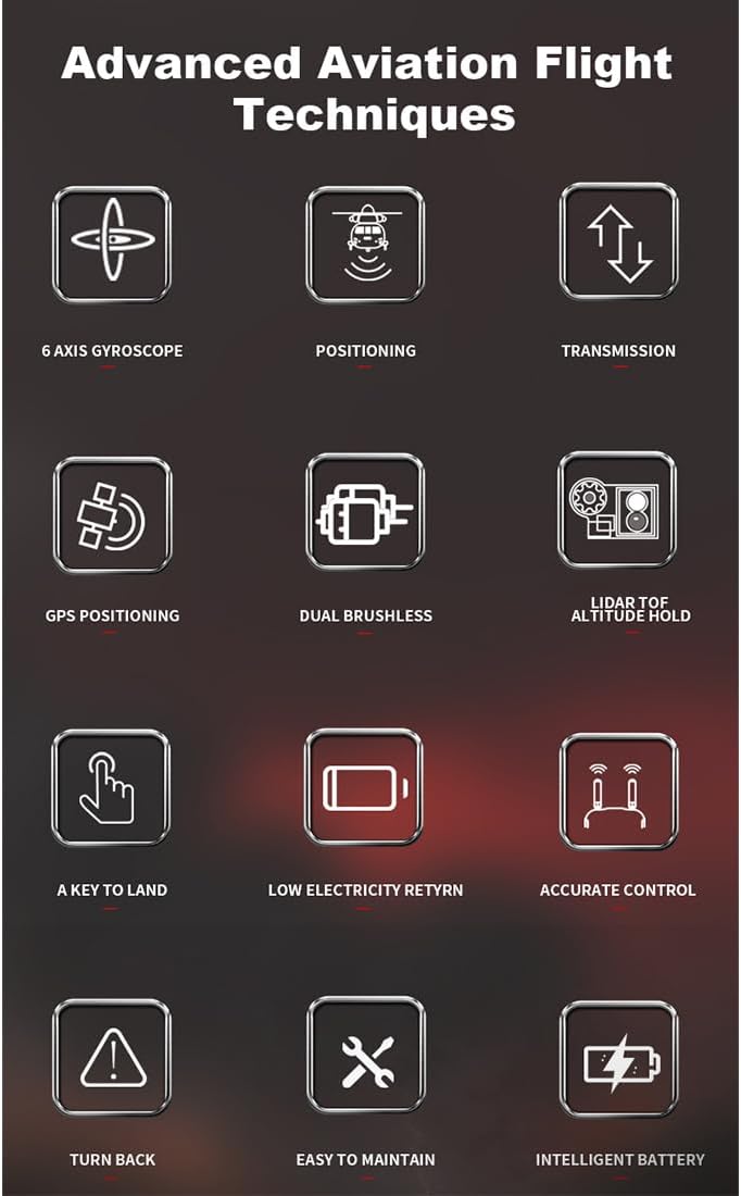 Remote Control Helicopter, 1/16 Scale YU XIANG MD500 250-Class 2.4G 9CH RC Little Bird Military Helicopter Model with GPS & Optical Flow Positioning, 6G/3D Switchable Flight Modes (RTF/Red White)