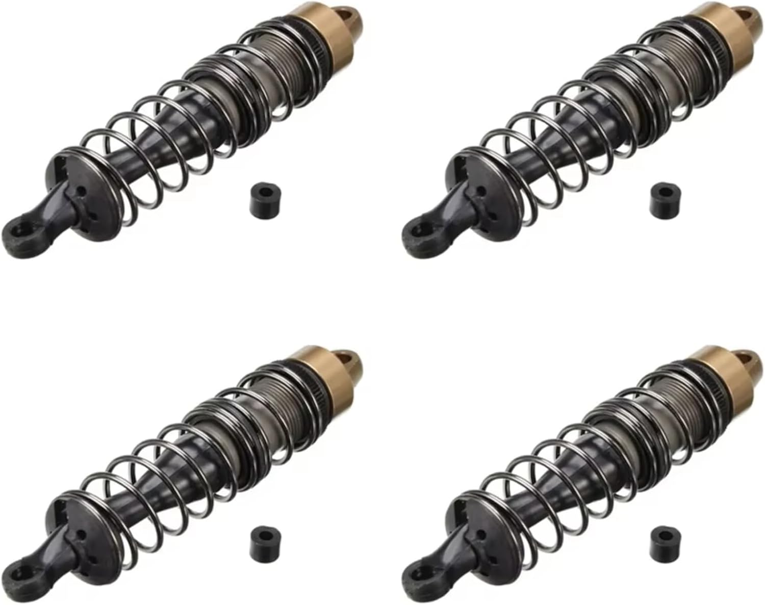 RC Spare Part Compatible with JLB for Racing for Cheetah 1/10 RC Car Upgrade Parts Accessories 4X Shock Absorber Damper EA1060