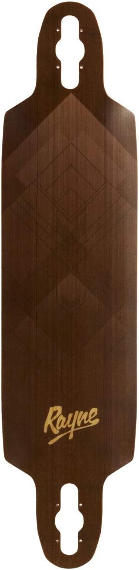 Rayne Crush Longboard Deck - Soft Flex with CCS Skate Tool and Abec 7 Built In Spacer Bearings