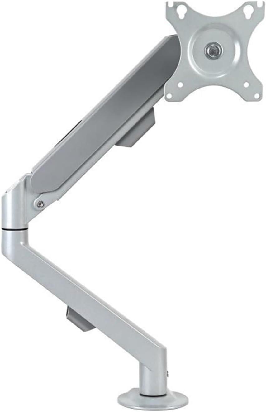 Computer Desktop Aluminum Alloy Elevated Single-arm Monitor Stand Aluminum Alloy Gas Spring Monitor Stand