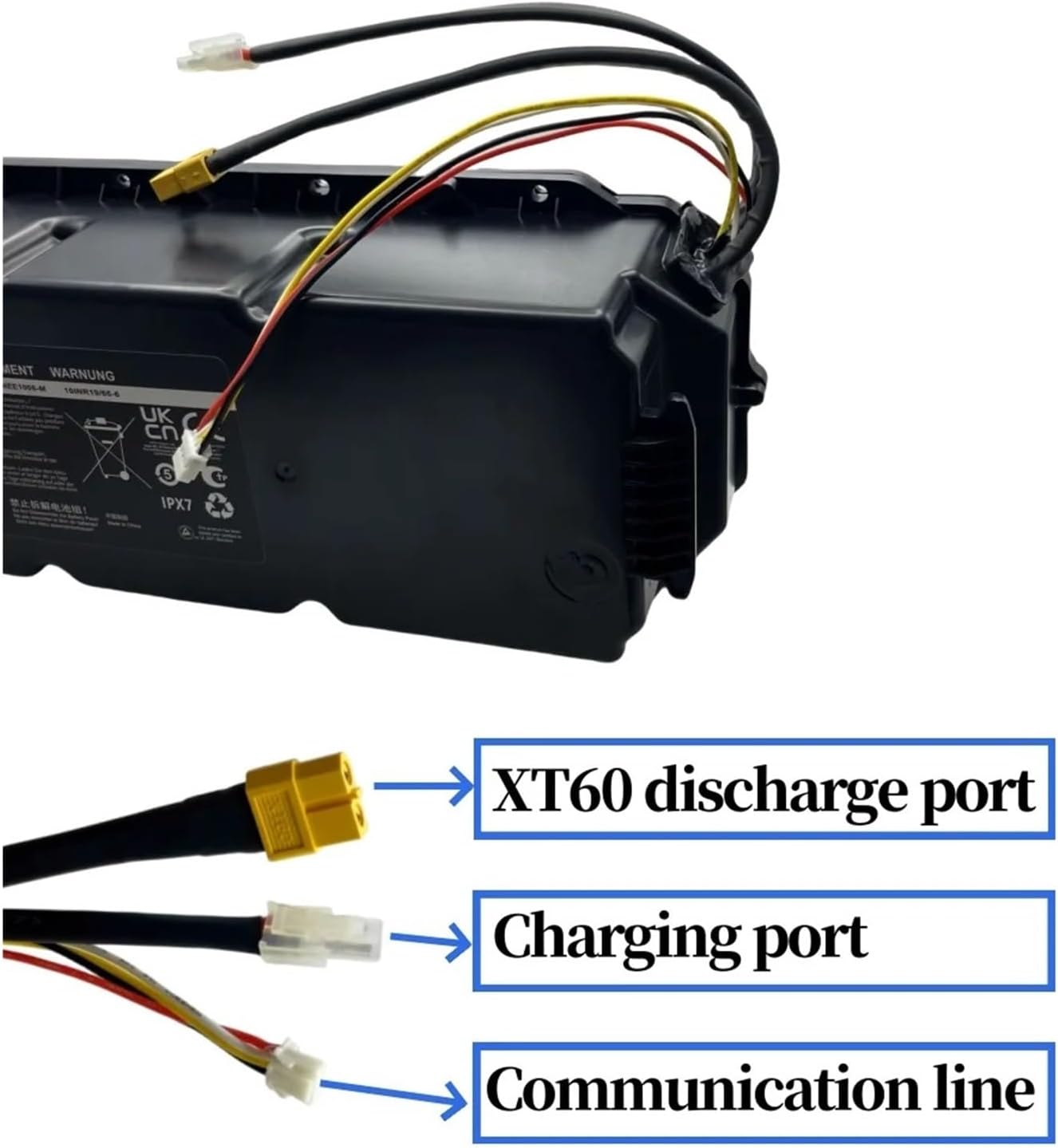 Original 10S6P 36V 15300mAh Special Battery Pack, Tested with BMS Board，Compatible for Xiaomi Ninebot G30 MAX No. 9 Electric Scooter Battey(Battery -1pcs)