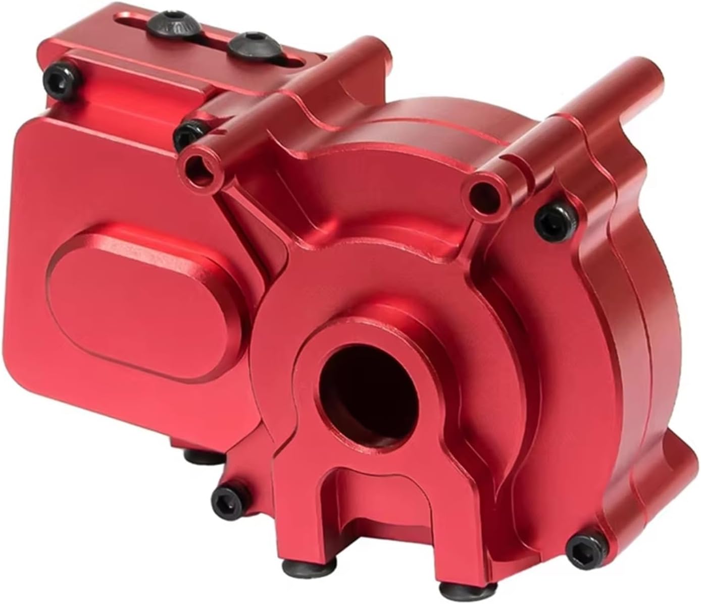 Compatible with ARRMA 6S for Kraton for Outcast Bigrock for Mojave Fireteam RC Car Upgrade Accessories Medium Wave Chamber RC Car Parts(Red)