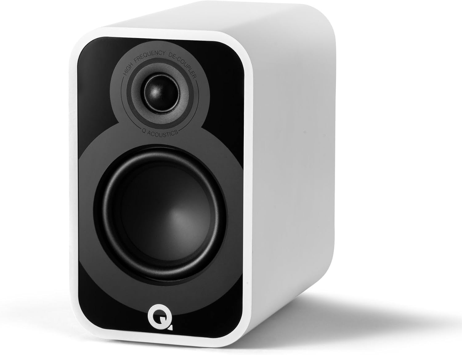 Q Acoustics 5010 Compact Bookshelf Speakers Pair Satin White - 4.5