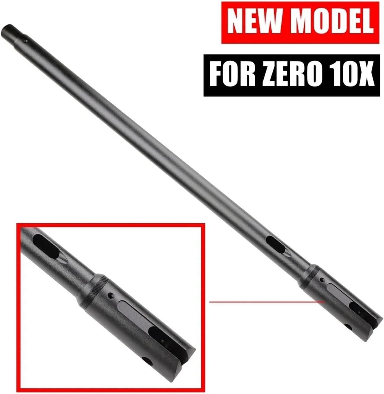 Original Upgraded Main Steering Stem Compatible WithZERO 8X 10X 11X SPEEDUAL VDM KUGOO G1 Electric Scooter Vertical Rod Straight Pole Tube(Color:for Zero 10X)