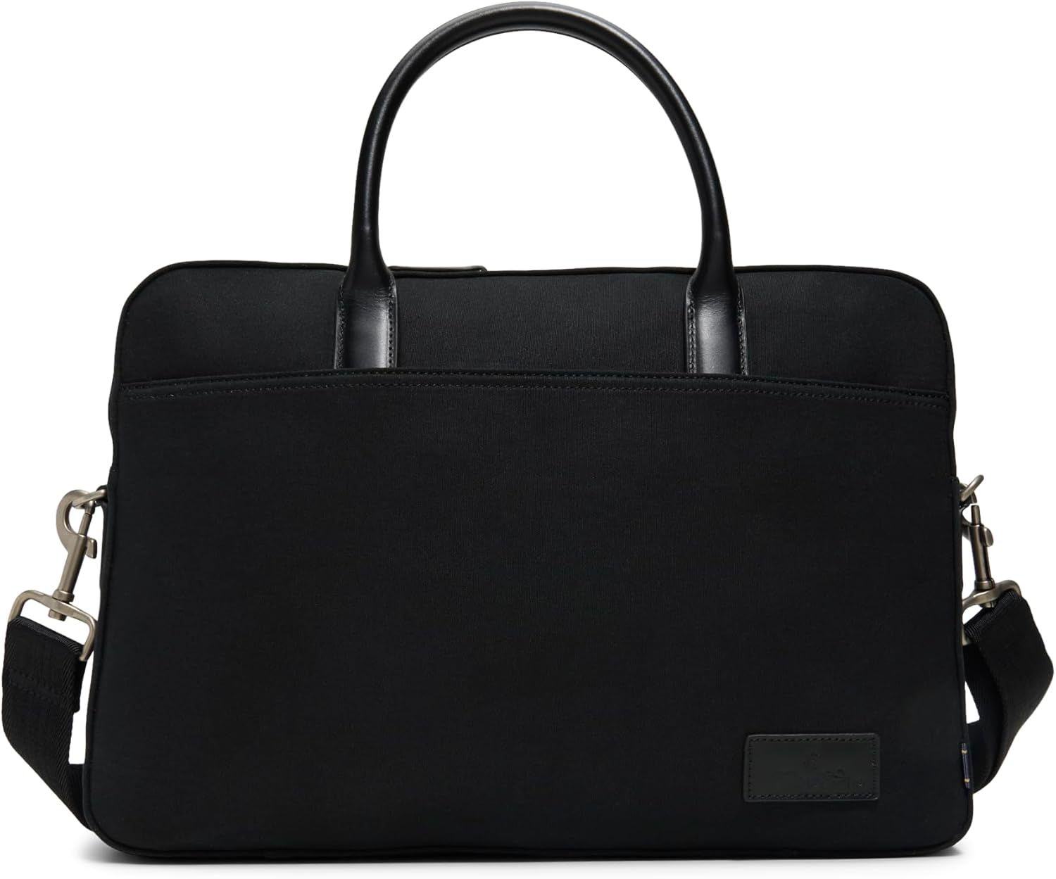 Brooks Brothers Men's Medford Laptop Bag, Black