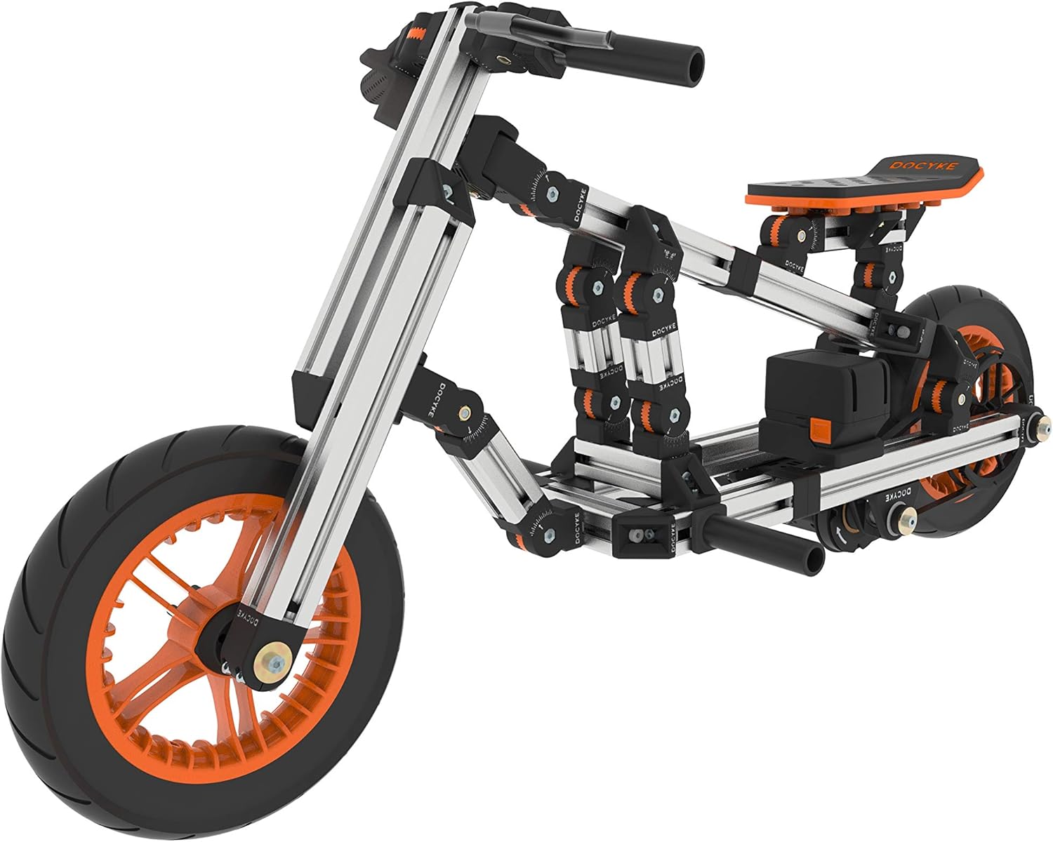 Vehicles Ride on Car/Go Karting Car, Modular Electric Innovation Kart with High-Strength Material, Over 20 Kinds of Assembly Methods for 5-18 Years Old (Electric)