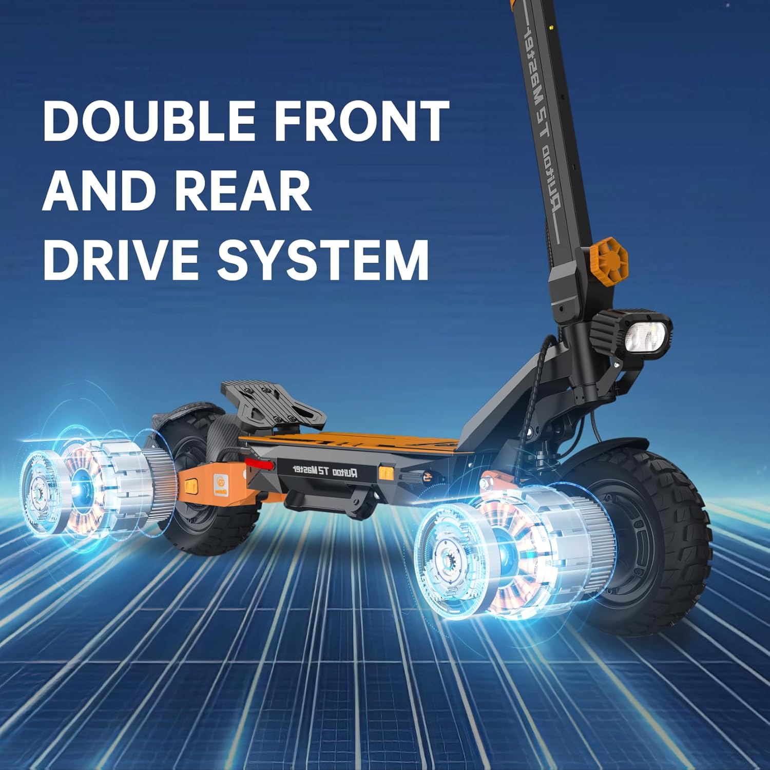 T2 Max/ T2 Master Electric Scooter, 1000W/ 3200W Brushless Motor, 30-37Mph, 34-41 Miles Range, Foldable E-Scooter for Adults