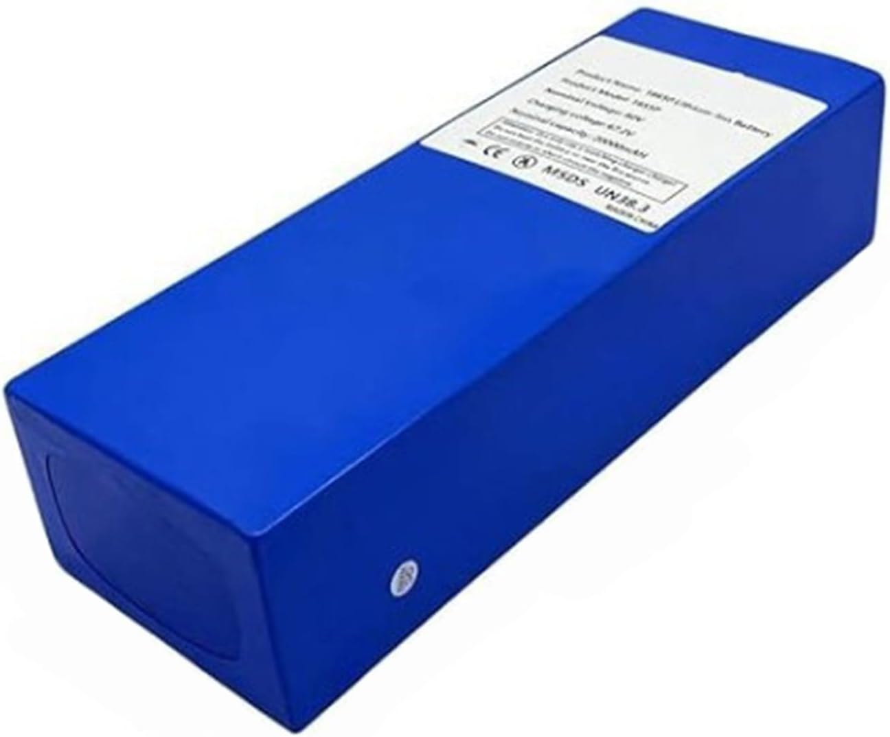 60V Ebike Lithium-Ion Battery 20AH 16S5P Electric Scooter Replacement Battery Waterproof PVC Shell Battery Large Capacity for 200W 1000W 1500W Motors XT30