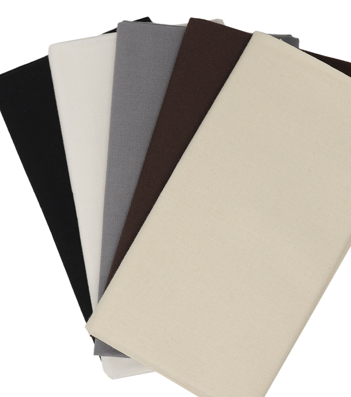 SINGER 18 x 21 Neutrals Solid Fabric Quarter Bundle 5pc