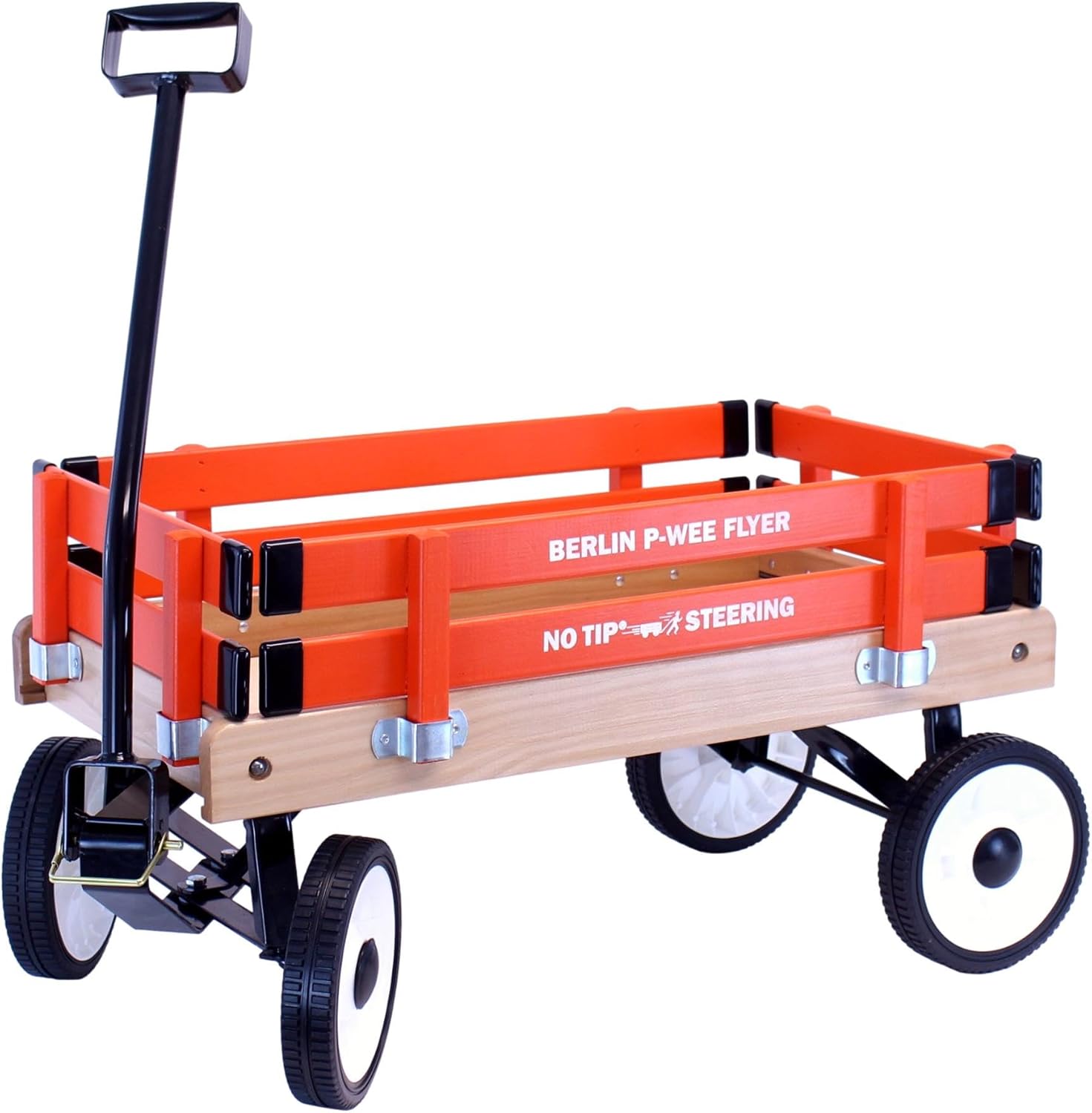 AmishToyBox Berlin P-Wee Wagon - Model F257 - Amish Made in Ohio, USA (Orange)