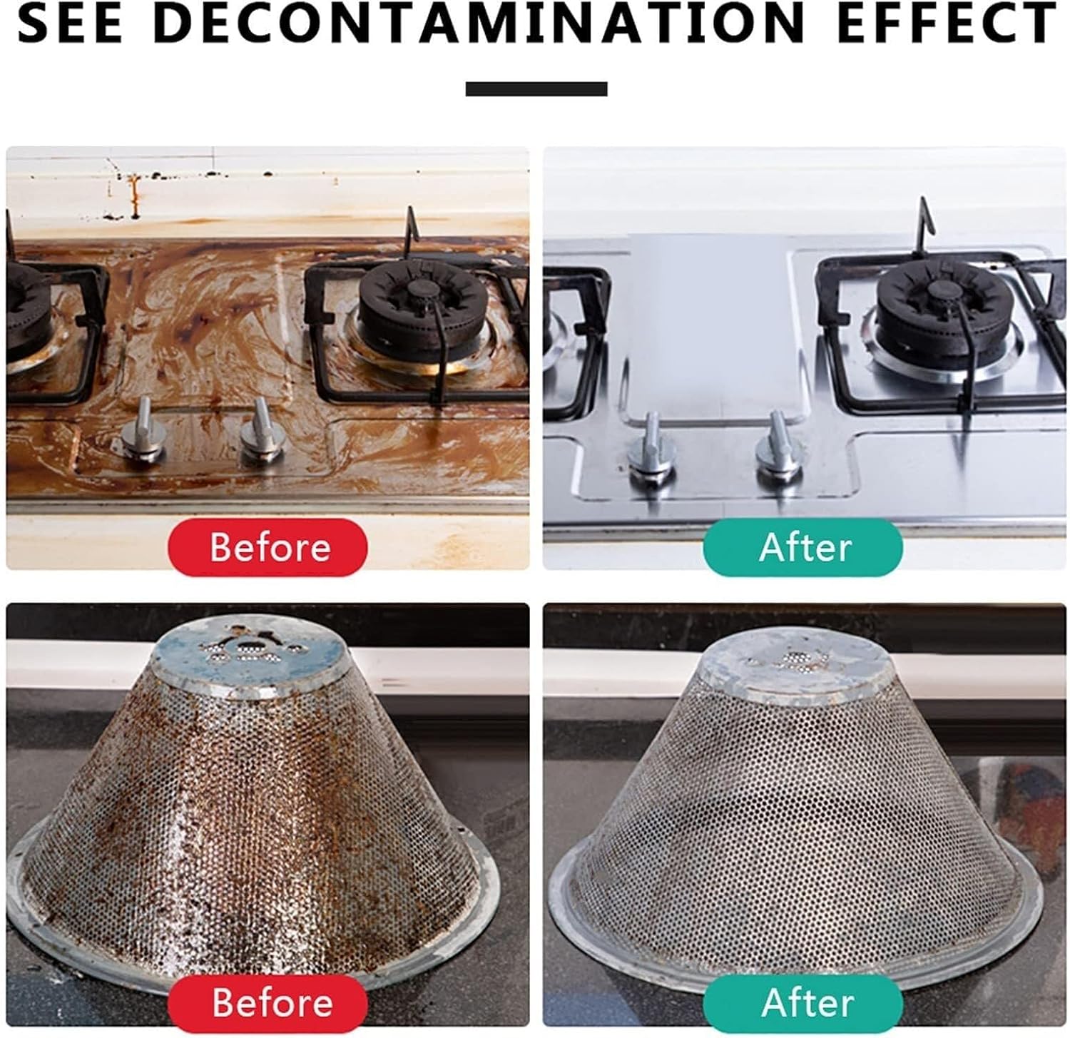 Handheld Pressurized Steam Cleaner with 4 Multi-Surface Tools Including Removal of Dirt, Grim, Grease(Red)