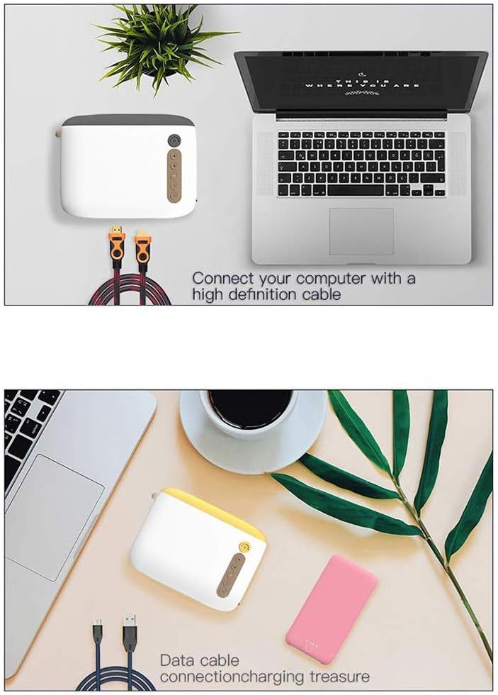 CVGfko Mini Portable Projector