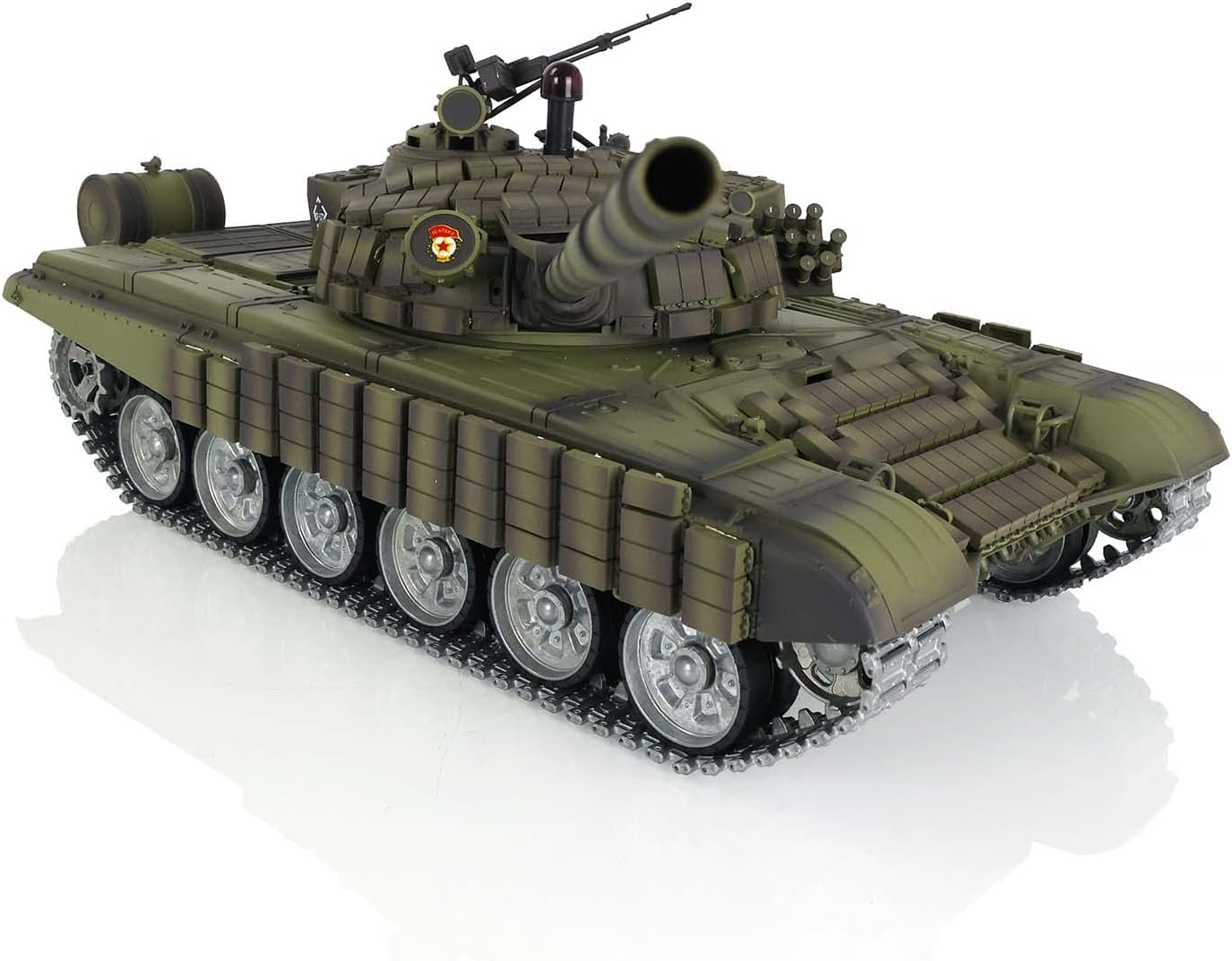 Toucan RC Hobby Henglong T72 RC Battle Tank 1/16 RTR 7.0 Mainboard 3939 Armor Metal Tracks Wheel