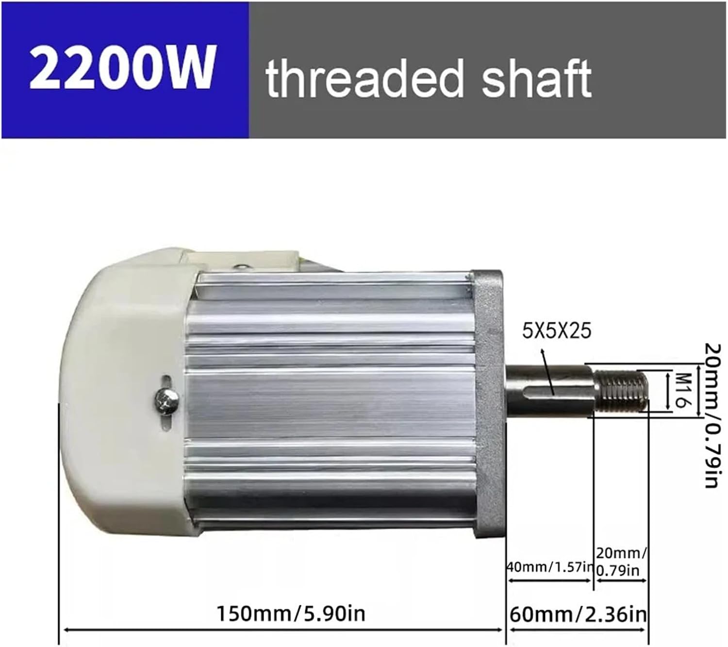 Brushless Servo Motor 550W 1500W 2200W AC Motor with Speed Controller Belt Machine Tools Part(2200W,220V)