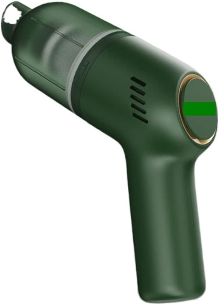 WAGNUS 8000Pa Wireless Car Vacuum Cleaner Cordless Handheld Auto Vacuum Home & Car Dual Use Mini Vacuum Cleaner with (Color : 8KPa Green)