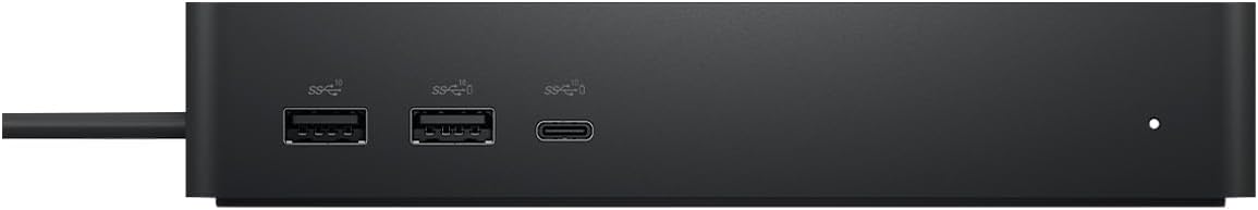 Dell UD22 Universal Dock 96W Quad 4K Support, HDMI, USB-C, DisplayPort and USB Hub Bundled with Desk Mount Dual Monitor Stand, MK270 Wireless Keyboard & Mouse, Gel Mouse & Wrist Pad