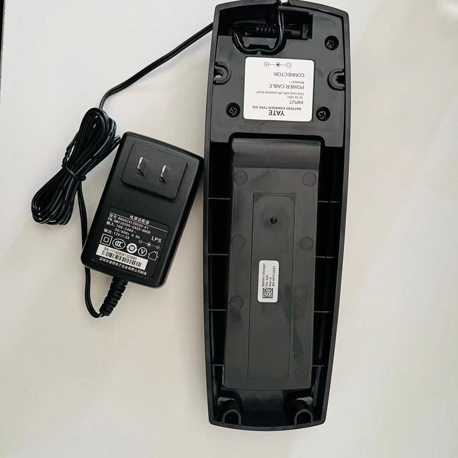 （Pack of 1） for Scanreco 592 Battery Charger 100-240V Charger for Scanreco 434 Battery Charger for 7.2V SCANRECO 590 592/593 EEA4291 Battery